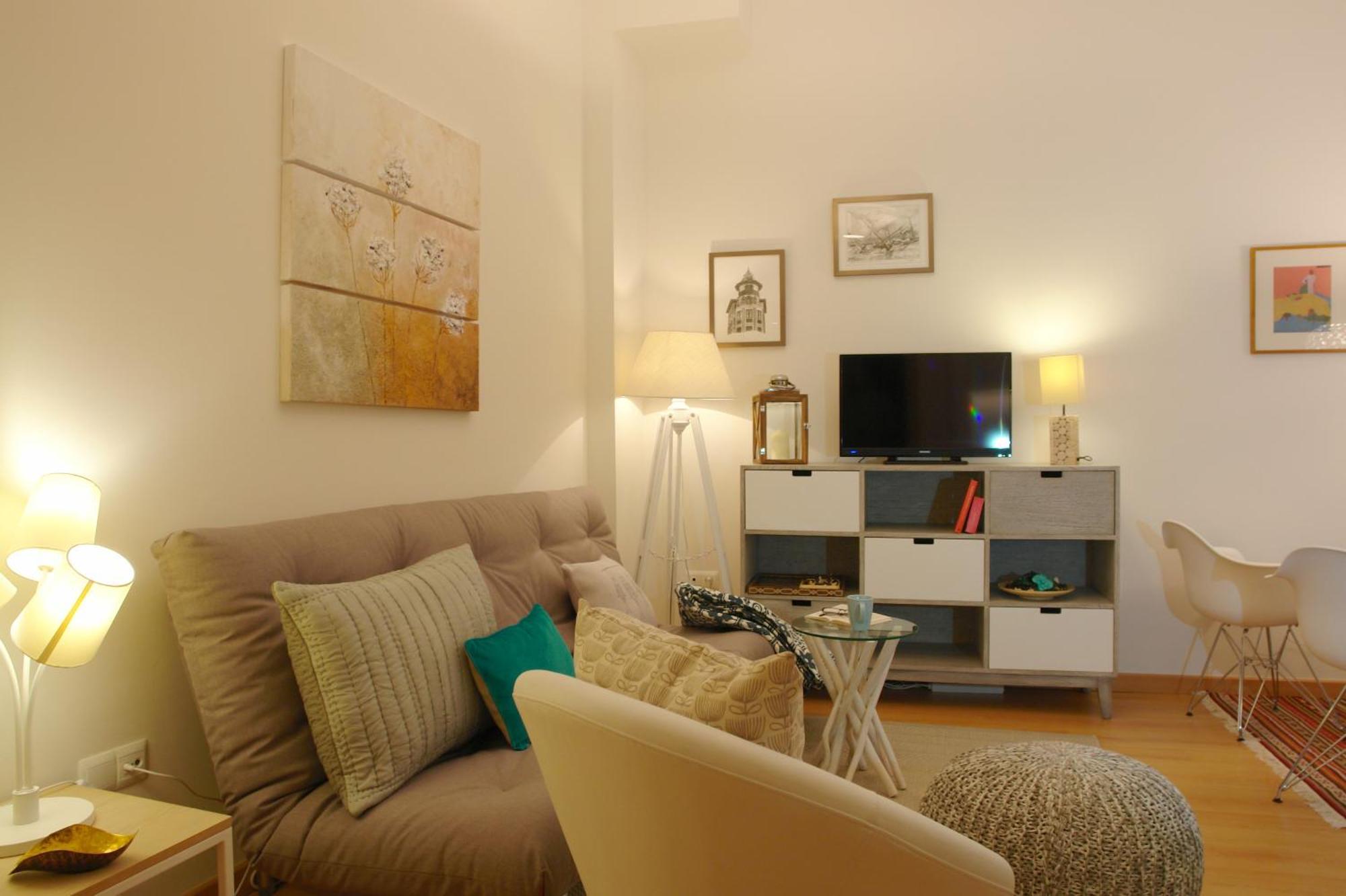 Moderno Y Centrico Apartamento 1 Dormitorio Малага Экстерьер фото